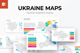 Ukraine Maps PowerPoint Templates